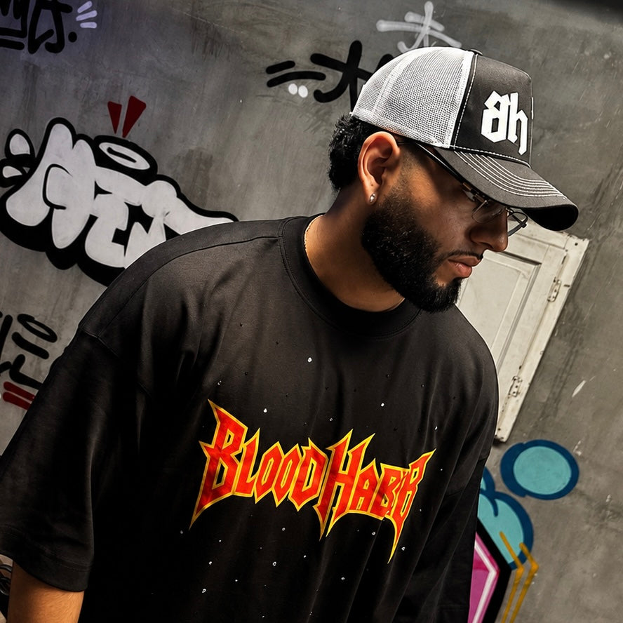GORRA STAR HABIB (NEGRO O ROSA)