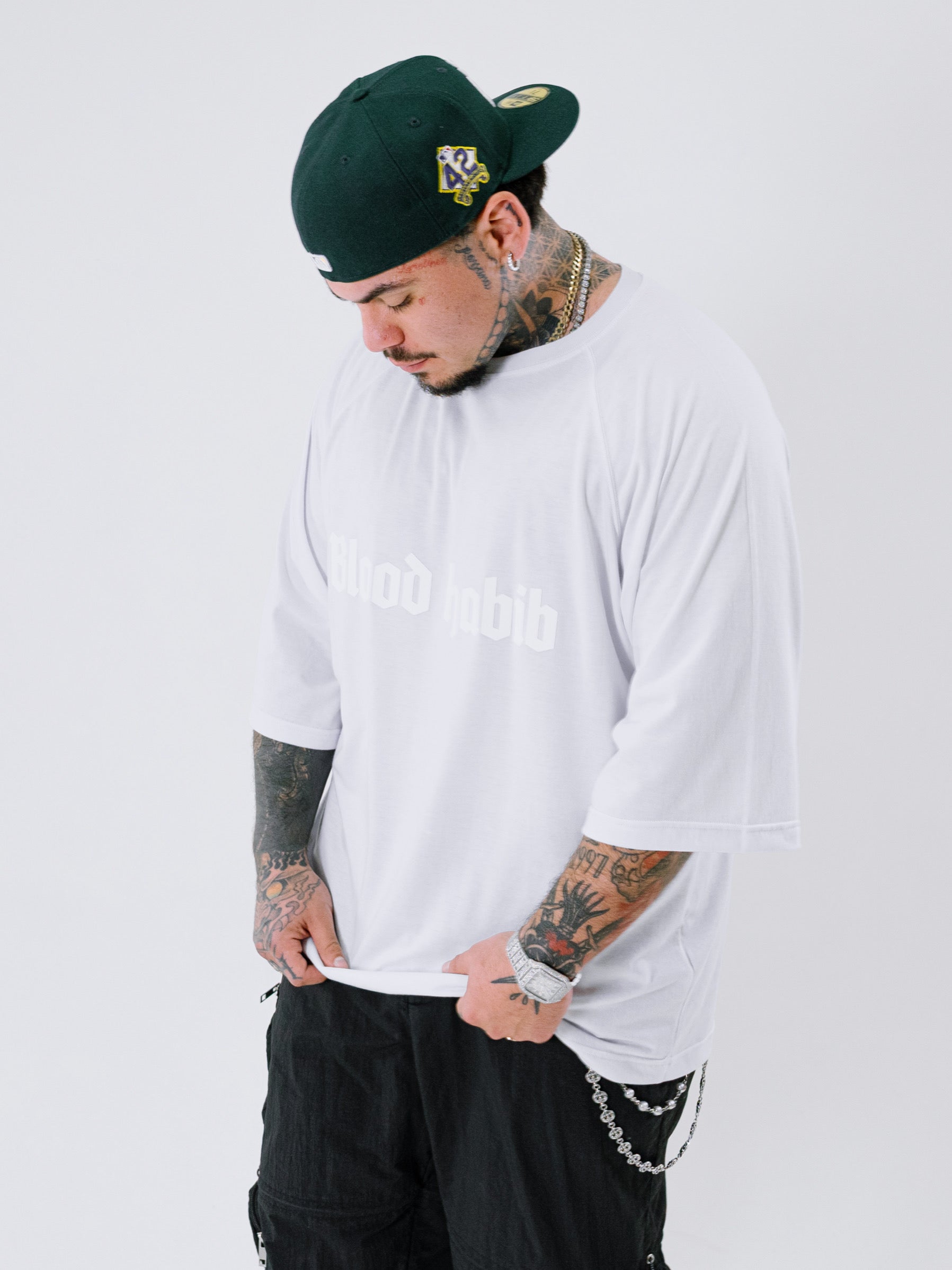 Polera oversize blanca