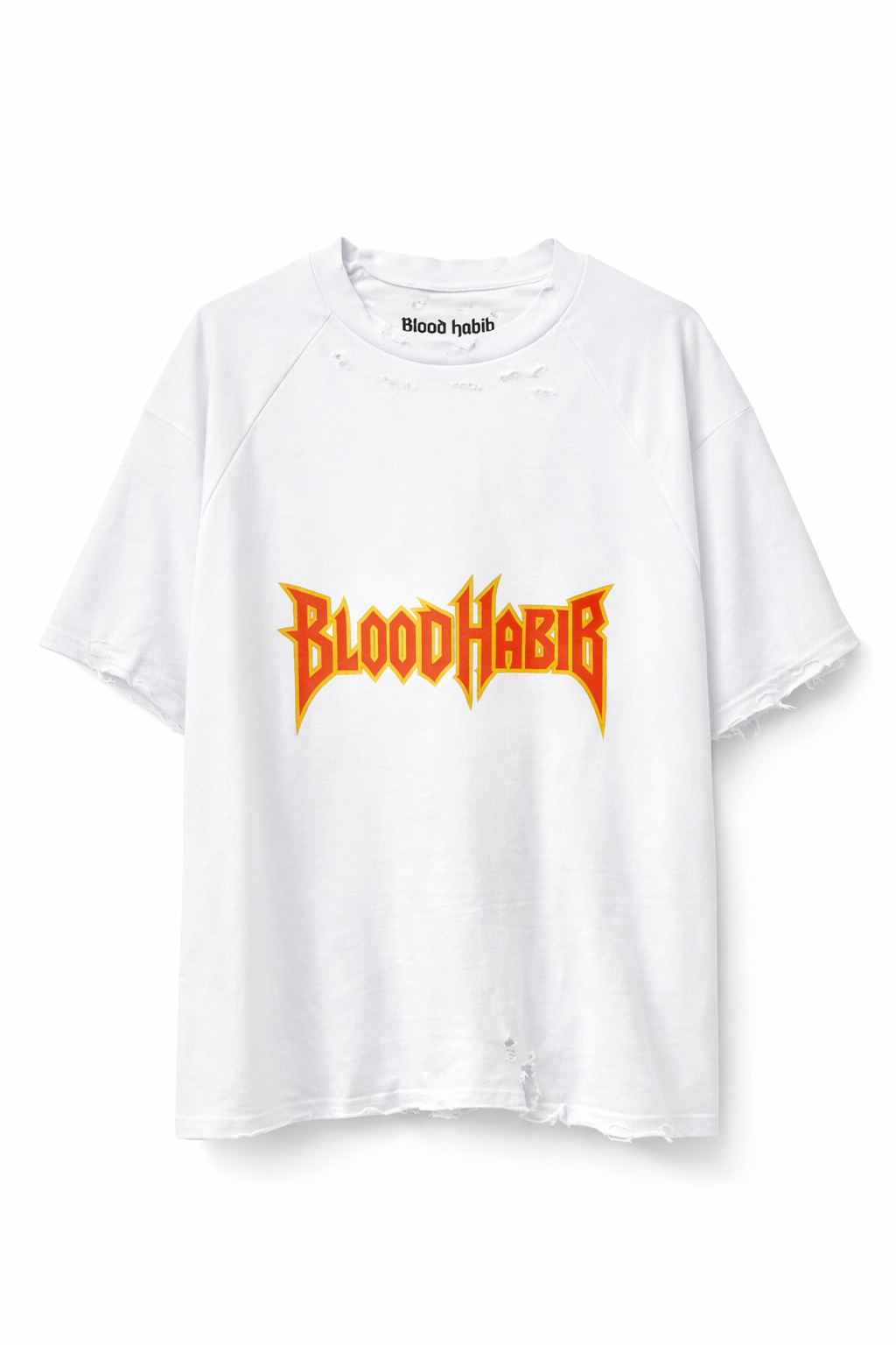 Oversize destroyed blanca