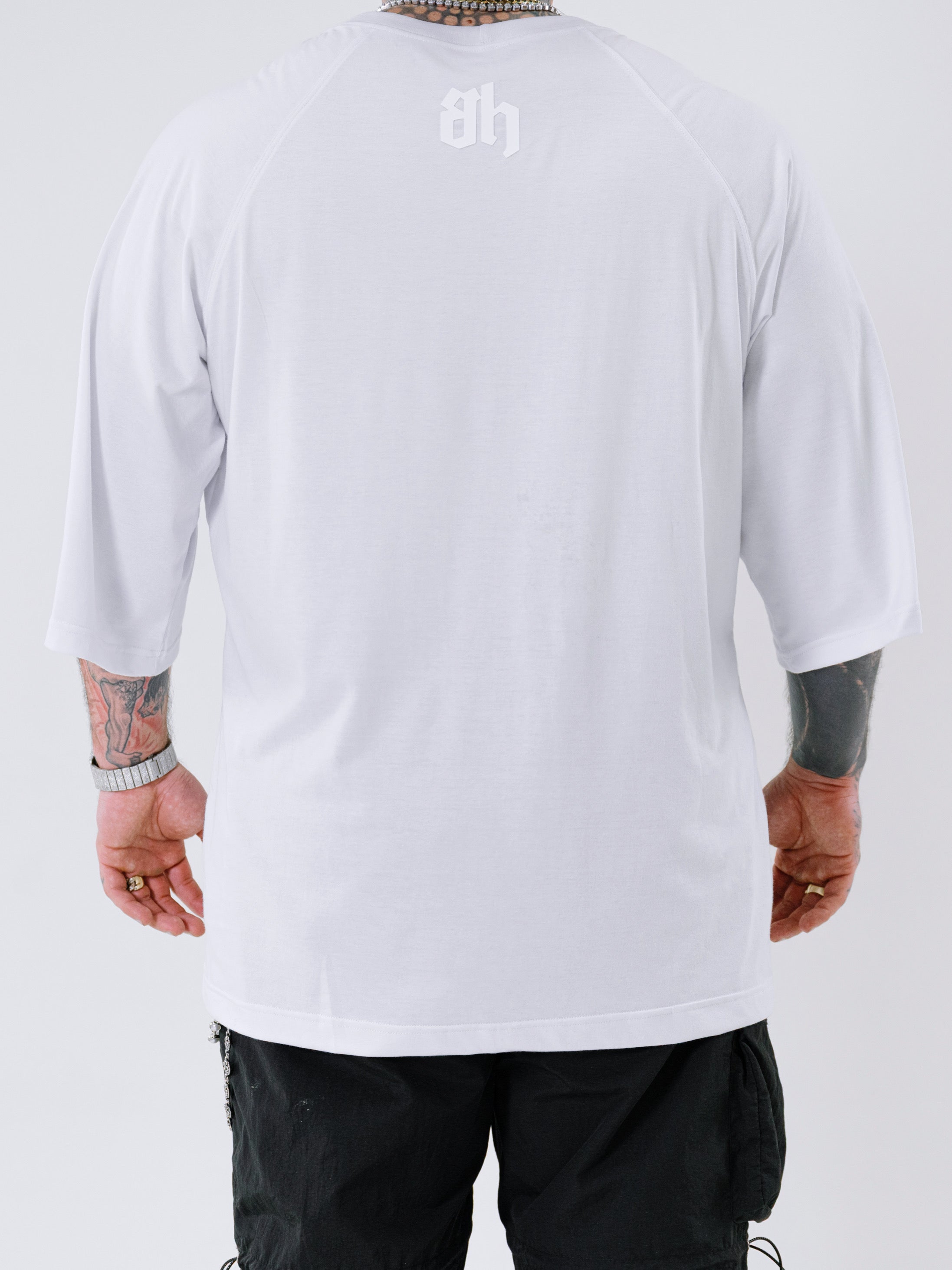 Polera oversize blanca